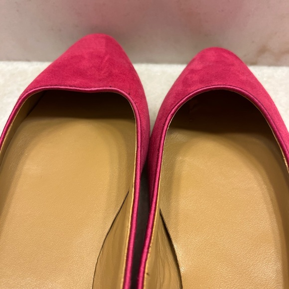 Talbots Suede  Edison Ballet Flat 8.5 Narrow - Picture 5 of 8